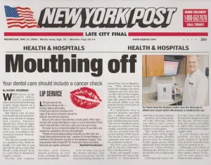 Dr. Pasch in New York Post