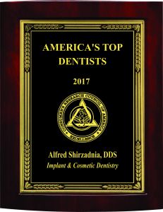 America's Top Dentists - 2017 - Alfred Shirzadnia, DDS - Implant & Cosmetic Dentistry