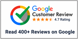HSD Google Review Badge 2026 black border